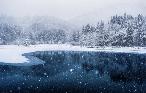 Зима горизонтальные