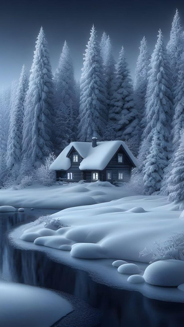 Зима горизонтальные