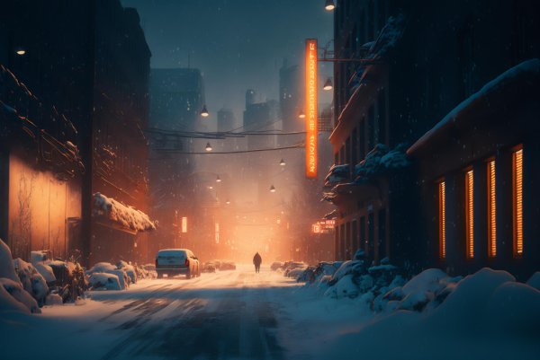 Зима горизонтальные