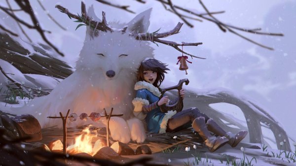 Фэнтези зима