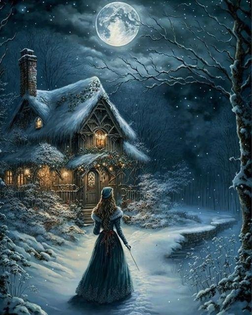 Фэнтези зима