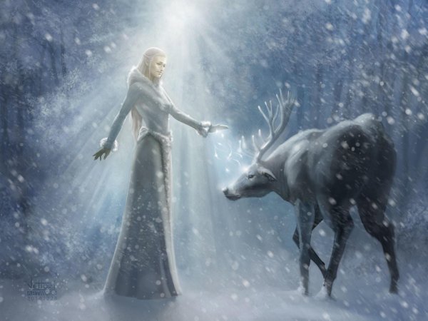 Фэнтези зима