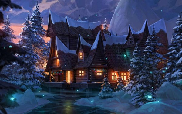 Фэнтези зима