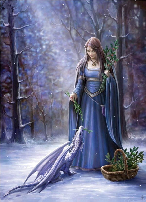 Фэнтези зима