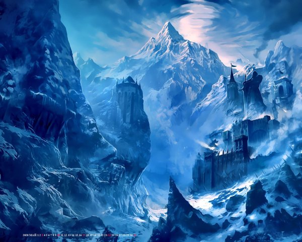 Фэнтези зима