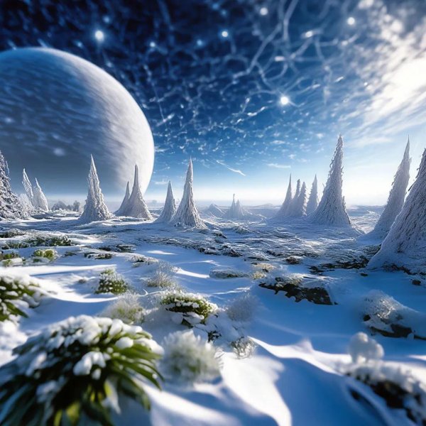 Фэнтези зима