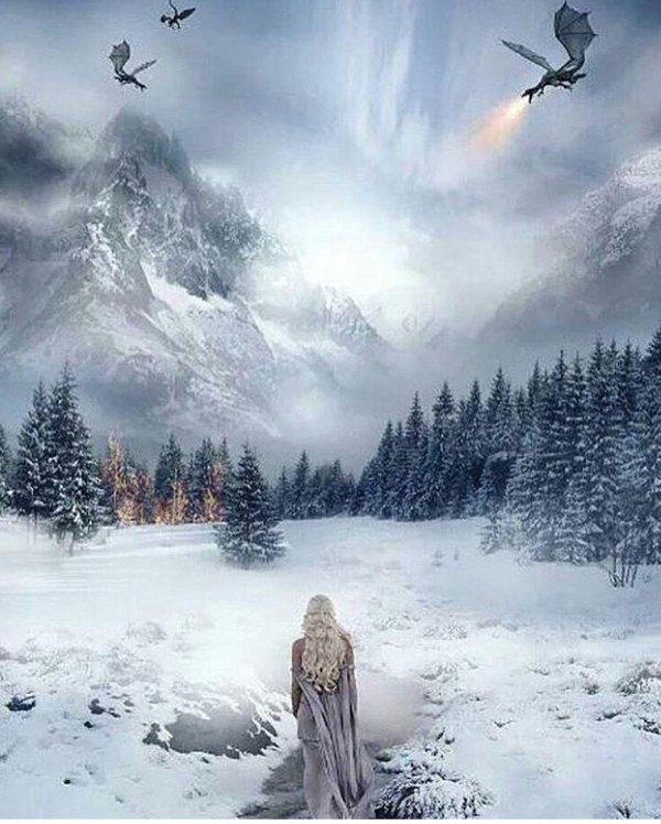 Фэнтези зима