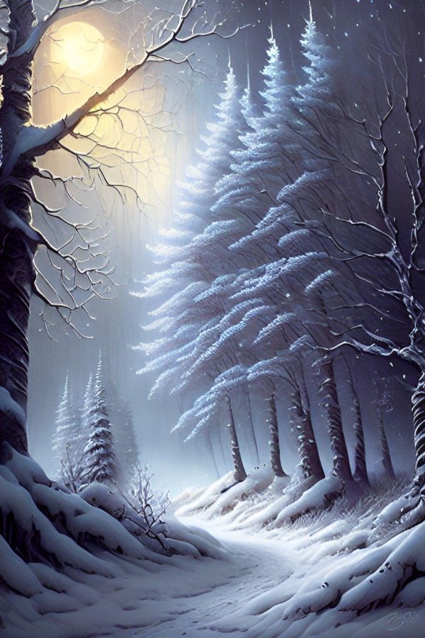 Фэнтези зима