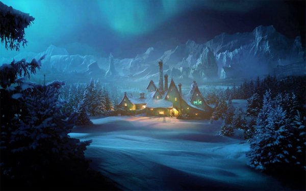 Фэнтези зима