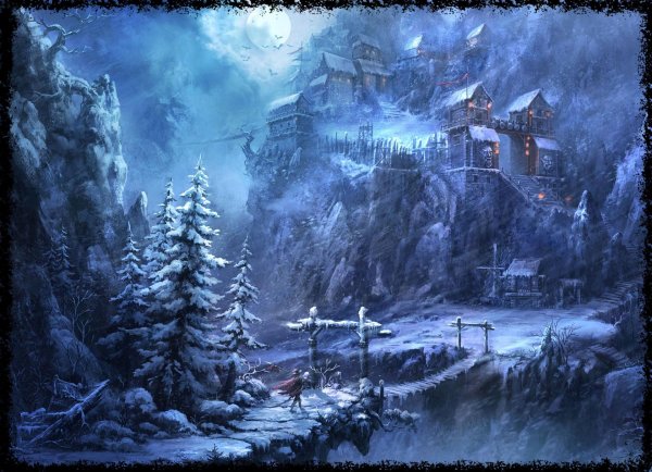 Фэнтези зима