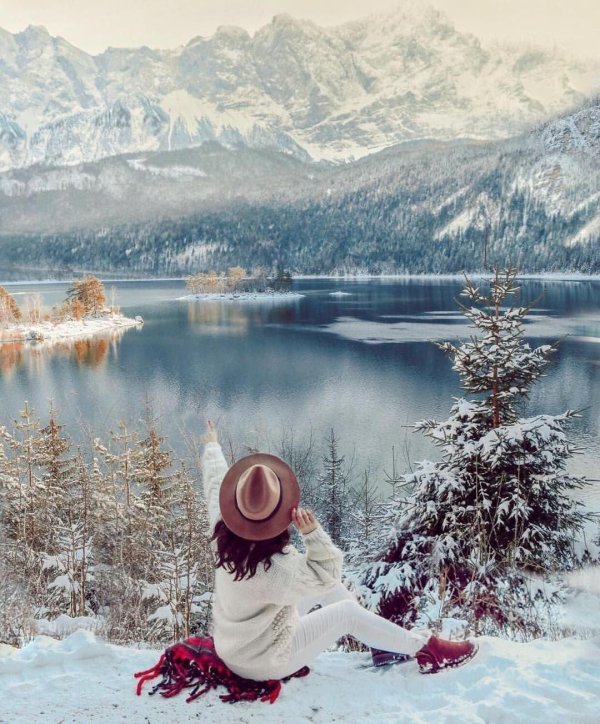 Зима необычные