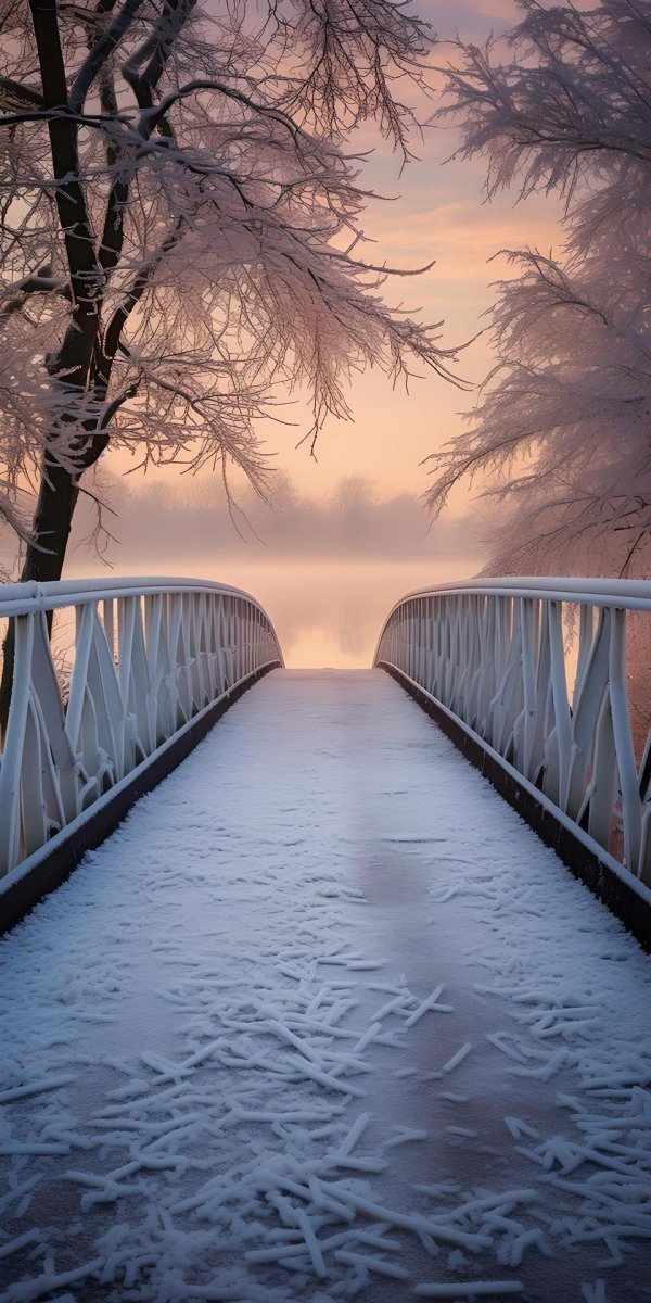 Зима необычные