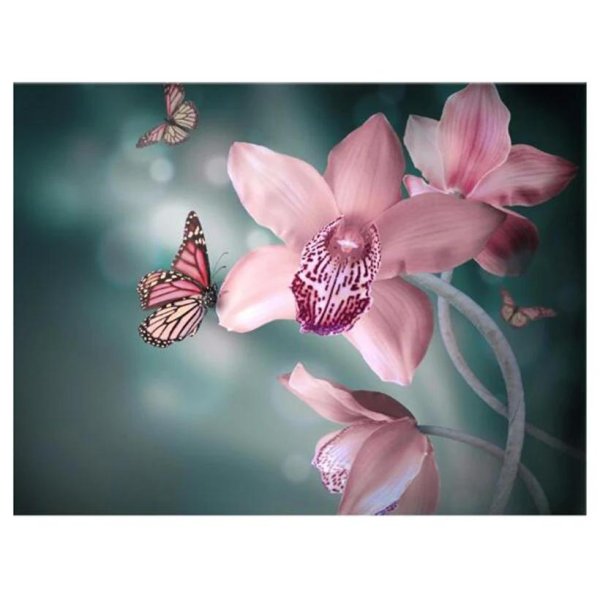 алмазная мозаика цветы орхидея