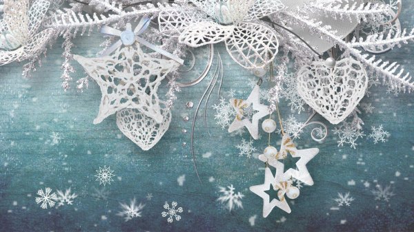 Снежинки зима