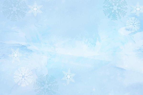 Снежинки зима