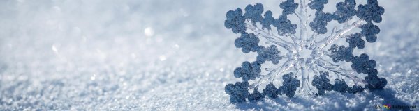 Снежинки зима