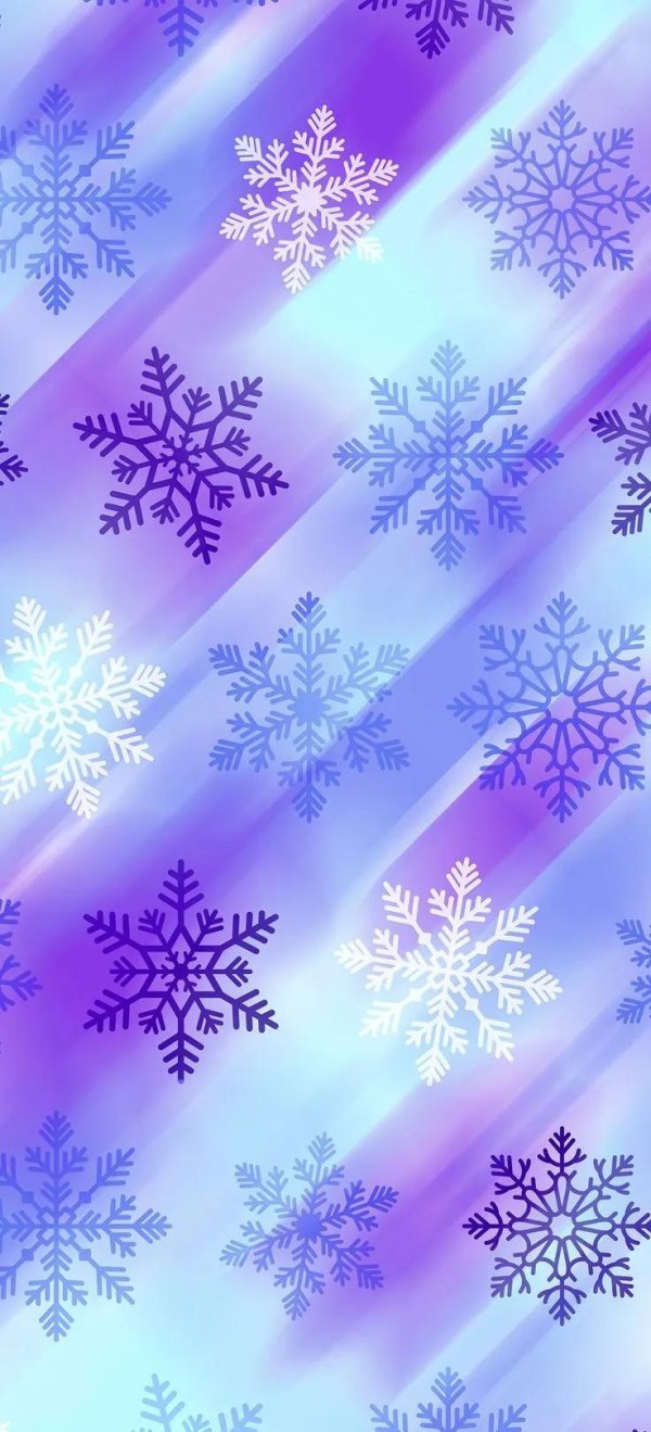 Снежинки зима