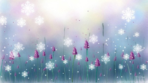 Нежные зима