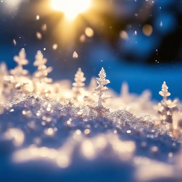 Нежные зима