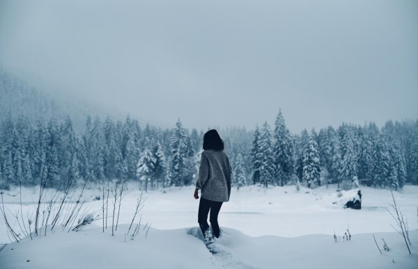 Зима одиночество