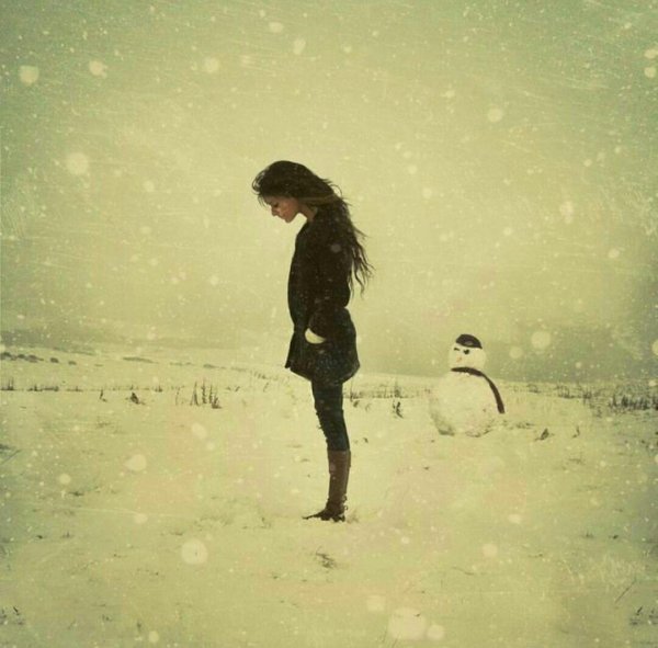 Зима одиночество