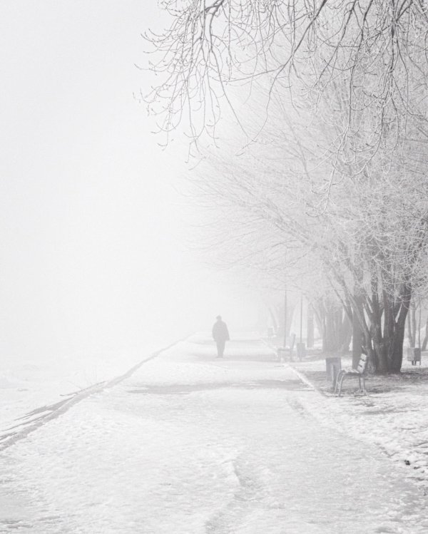 Зима одиночество