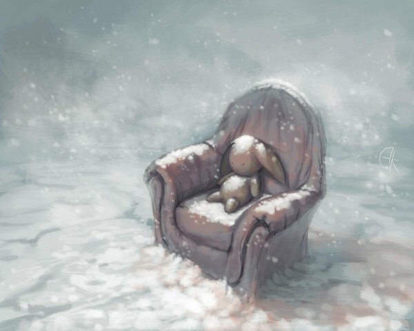 Зима одиночество