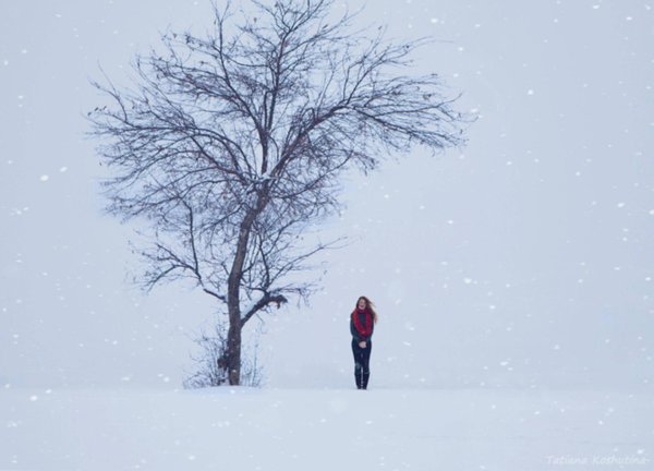 Зима одиночество