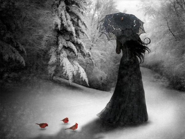 Зима одиночество