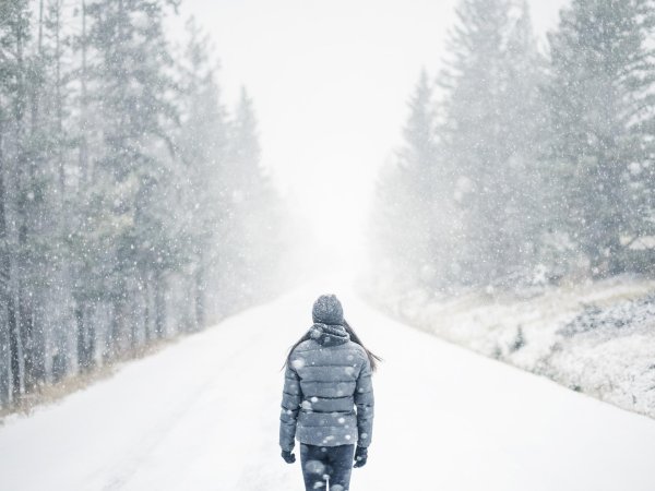 Зима одиночество