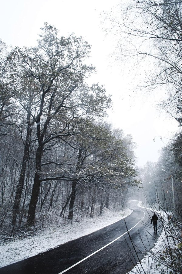 Зима одиночество