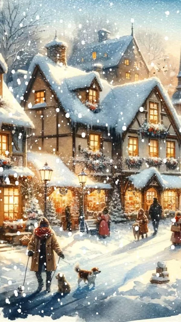 Уютная зима