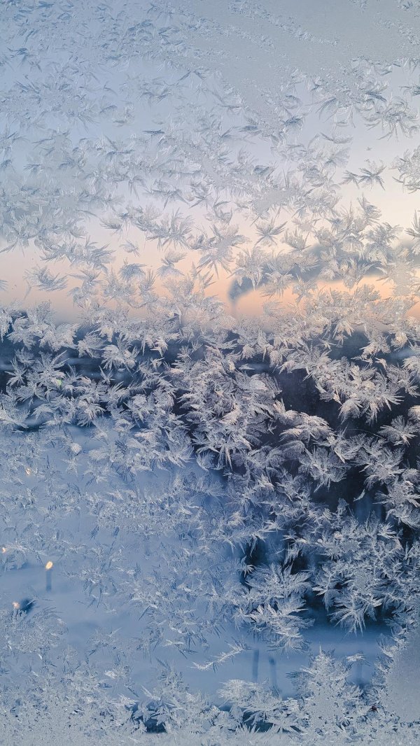 Морозная зима