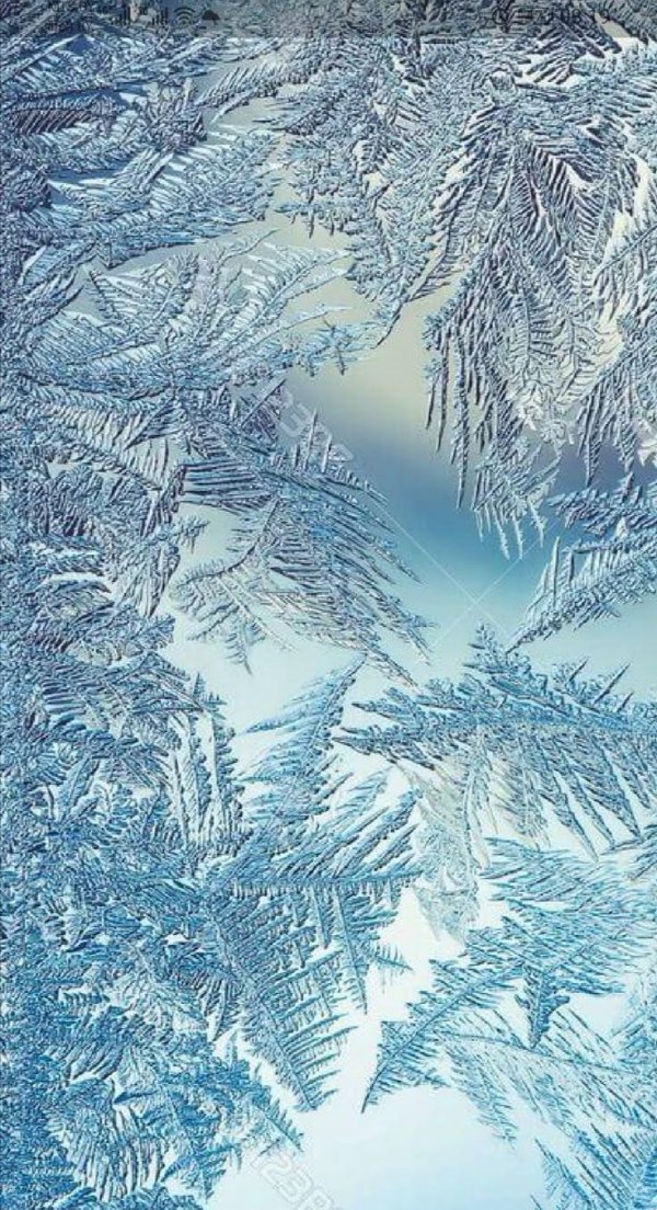 Морозная зима