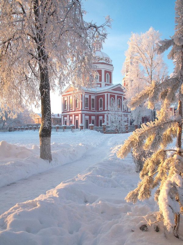 Морозная зима