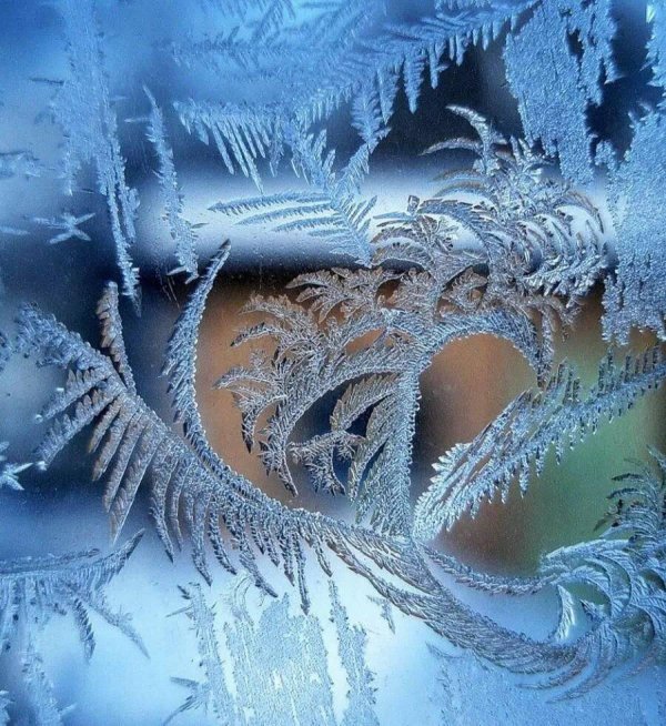 Морозная зима