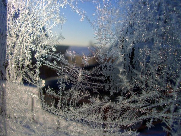 Морозная зима