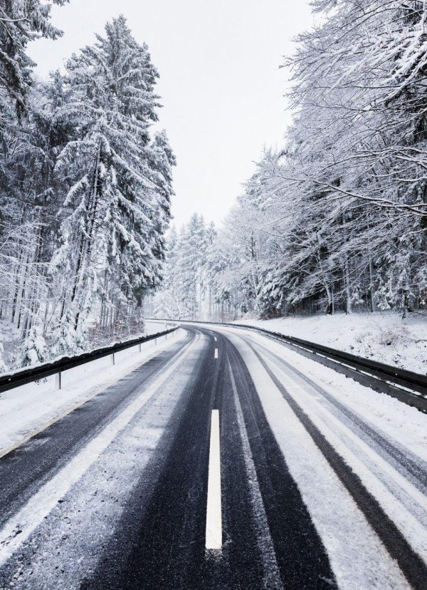 Зима сугробы