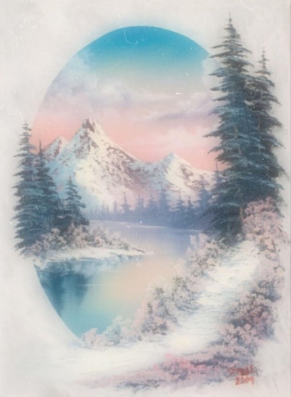 Зима пейзажи животные