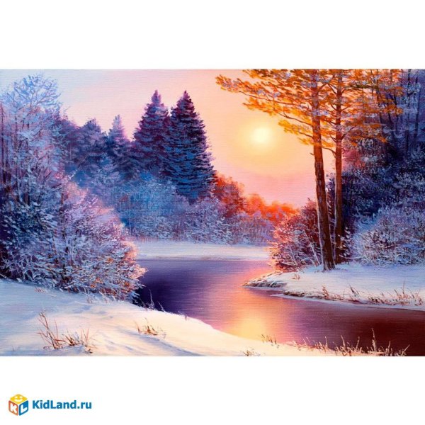 Зима пейзажи животные