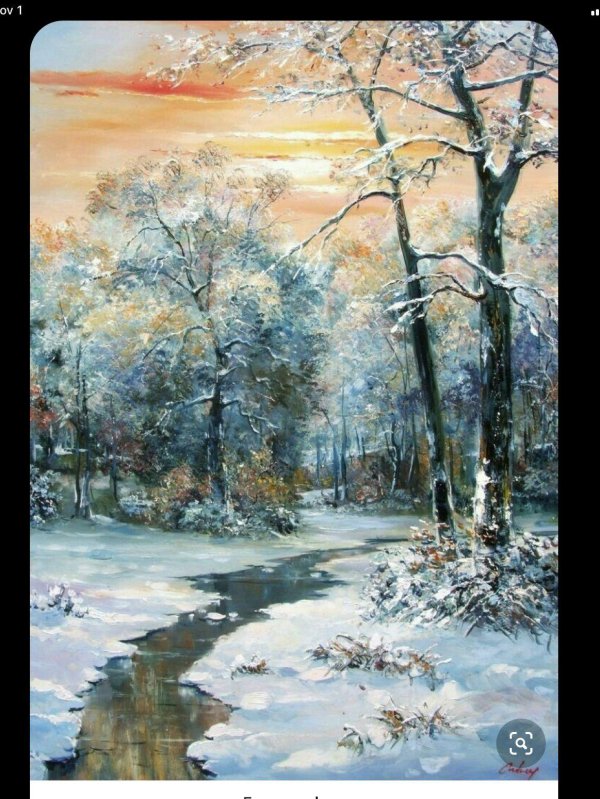 Зима пейзажи животные