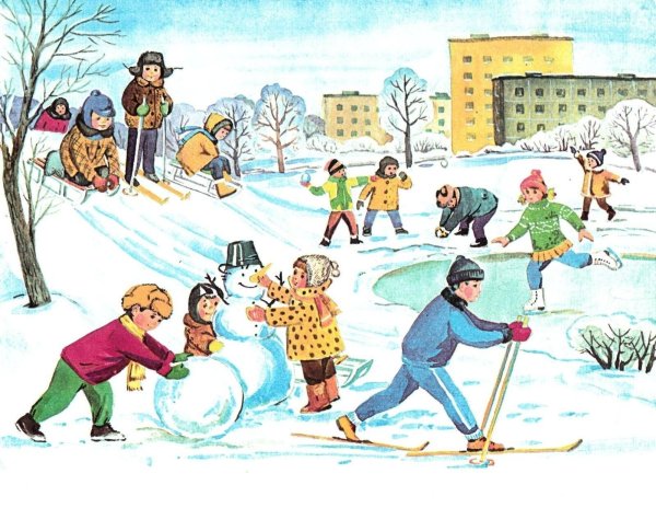 Зимушка зима для детей