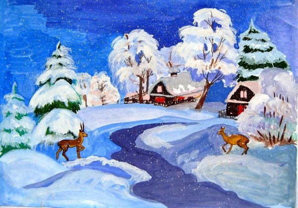 Зимушка зима для детей