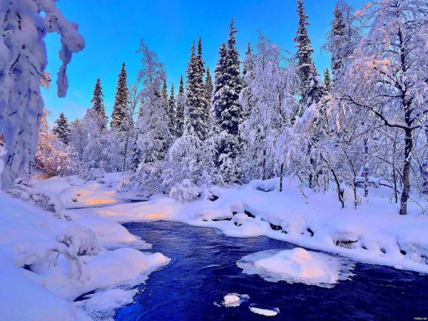 Обложка для одноклассников зима