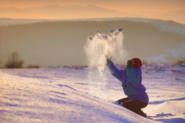 Счастье зима