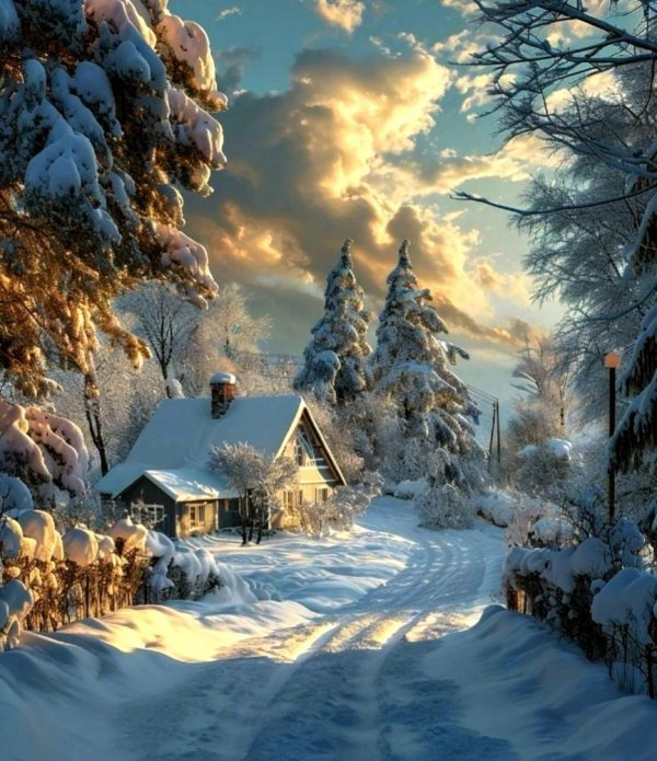 Счастье зима