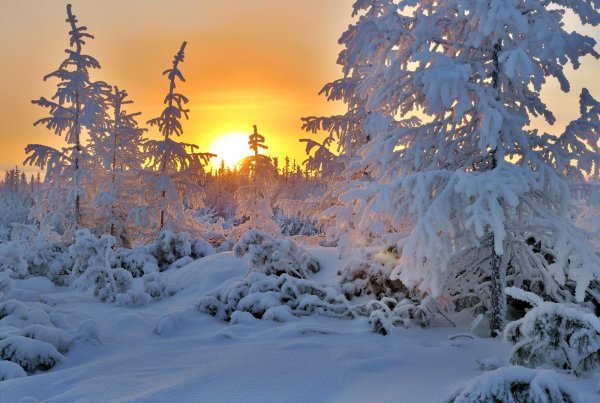 Зима якутии