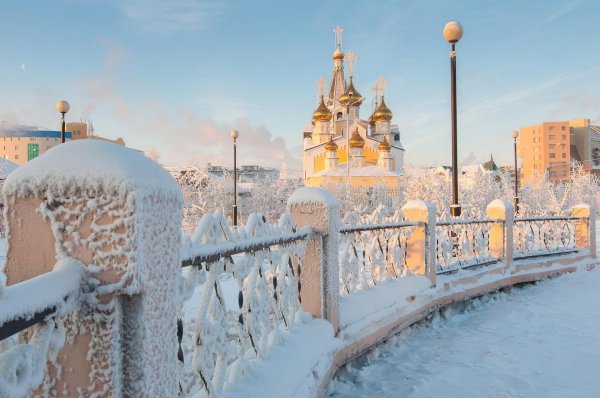 Зима якутии