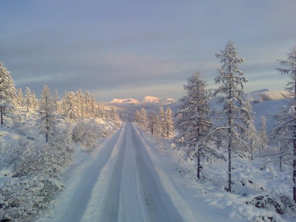 Зима якутии