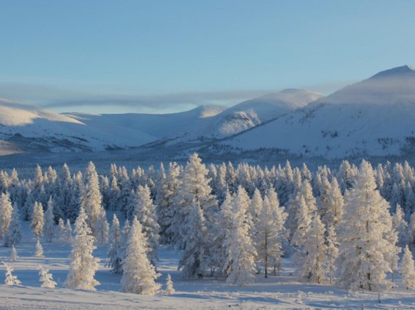 Зима якутии